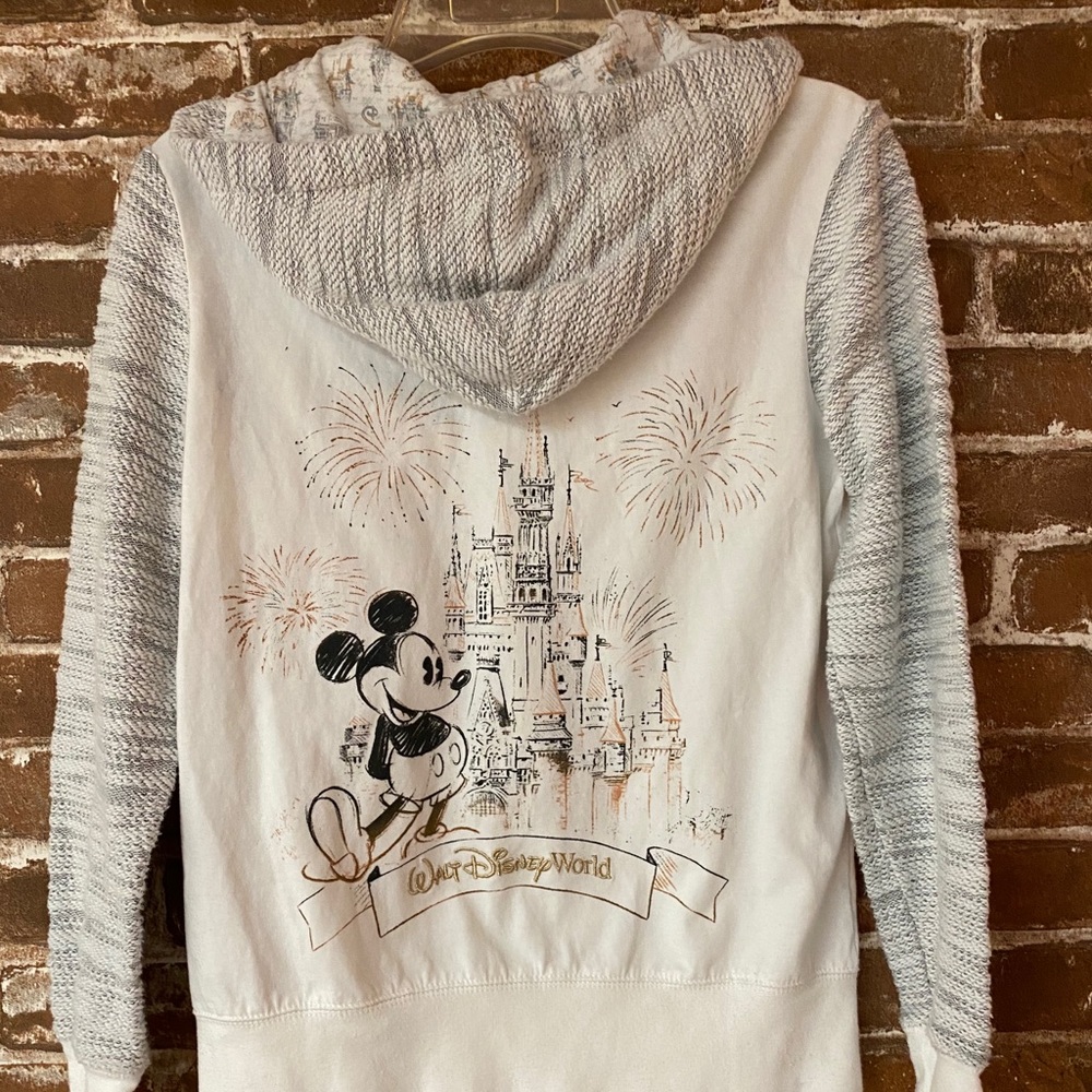 Disney Woman’s castle hoodie jacket Mickey Small